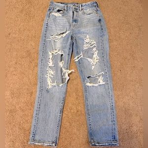 AE Ripped Mom Jeans